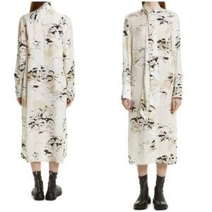 Maria McManus Black and White Patterned Dress